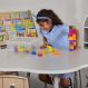 Oslo Height Adjustable Flower Table | Multi-Sensory Environments | Creative Activity