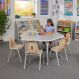 Oslo Height Adjustable Flower Table | Multi-Sensory Environments | Creative Activity