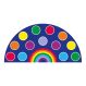 Rainbow Semi-Circle Mat L150 x W300cm | Classroom Furniture | Creative Activity