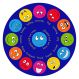 Emotions Faces Interactive Circular Carpet | Classroom Furniture | Creative Activity