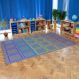 Essentials Rainbow Square Carpet  | Classroom Furniture | Creative Activity