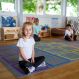 Essentials Rainbow Square Carpet  | Classroom Furniture | Creative Activity