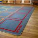 Essentials Rainbow Square Carpet  | Classroom Furniture | Creative Activity