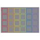 Essentials Rainbow Square Carpet  | Classroom Furniture | Creative Activity