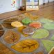 Seasonal Leaves Super Deluxe Carved Carpet | Specialist Furniture | Creative Activity