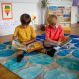 Water Droplet Super Deluxe Carved Carpet | Specialist Furniture | Creative Activity