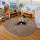 Woodgrain Spiral Super Deluxe Carved Carpet | Multi Sensory Environments | Creative Activity
