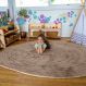 Woodgrain Spiral Super Deluxe Carved Carpet | Multi Sensory Environments | Creative Activity
