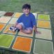 Nature Trail Rectangular Placement Outdoor Carpet | Multi Sensory Environments | Creative Activity