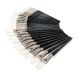 Black Handled Flat White Nylon Paint Brushes 30pk | Educational Resources - Art & Craft | Creative Activity