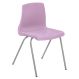 Metalliform NP Chair Seat Ht 260mm Lilac Black Frame | Creative Activity