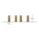 150mm Stepping Logs | Outdoor Play | Creative Activity