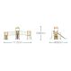 Triple Deck Unit 03 Timber Tower | Outdoor Play | Creative Activity