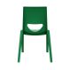 EN ONE Posture Classroom Chair 430mm Bottle Green