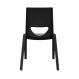 EN ONE Posture Classroom Chair 430mm Black | Creative Activity