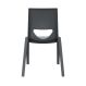 EN ONE Posture Classroom Chair 430mm Night Grey | Creative Activity