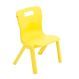 Titan One Piece Chairs Yellow Seat height 260mm | Creative Activity