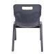 Titan One Piece Chairs Charcoal Grey Seat height 350mm | Creative Activity