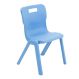 Titan One Piece Chairs Sky Blue Seat height 380mm | Creative Activity