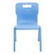 Titan One Piece Chairs Sky Blue Seat height 380mm | Creative Activity