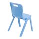 Titan One Piece Chairs Sky Blue Seat height 380mm | Creative Activity