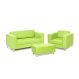 Quilted Vinyl Sofa Range Stool | Sensory Furniture | Creative Activity