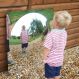 Giant Single Dome Acrylic Mirror Panel - 780mm | Multi Sensory Environments | Creative Activity