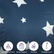 Star Print Lounger Bean Bag | Multi Sensory Environments | Creative Activity