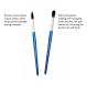 Watercolour/Imitation Squirrel Brushes Size 2 - Pack of 10 | Educational Resources | Creative Activity