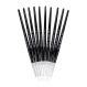 White Synthetic Sable Brushes Size 2 - Pack of 10 | Educational Resources - Art & Craft | Creative Activity