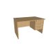 Colorado Compact Teachers Desk 3 Drawers 1200 X 600 X 727mm | Creative Activity