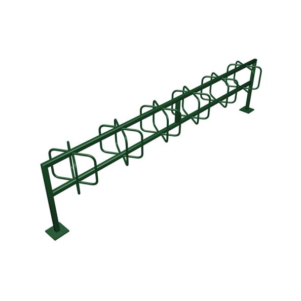 Floor Mounted Bike Rack for 12x bikes | Creative Activity