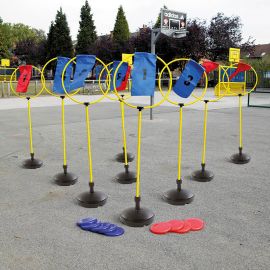 Outdoor Disc Target Course Game | Educational Resources | Creative Activity