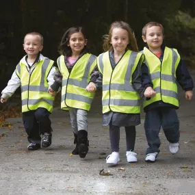 Dressing Up Construction High Visibility Vests 4pk
