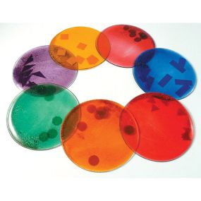Squidgy Sparkle Sensory Gel Shapes 7pk