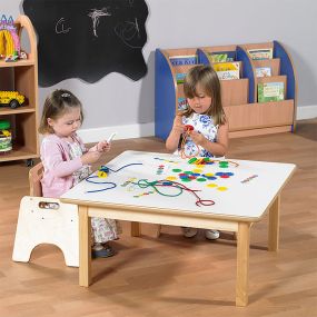 Toddler Low Square Table H380mm