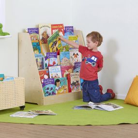 Single Sided Bookstand with Five Shelves