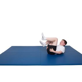 Tumbling Gym Mats W4ft x L6ft x D2in Blue