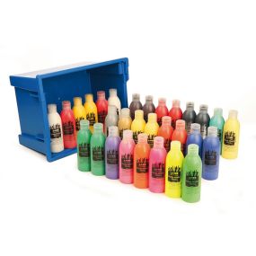 Assorted Ready Mixed Paint Tray 300ml 30pk