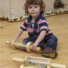 Wooden Treasure Cylinder Rolling Pins Set 1