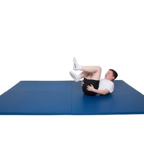 Tumbling Gym Mats W3ft x L4ft x D2in Blue
