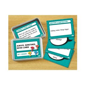 Always, Sometimes, Never Activity Cards Set 1 - KS1