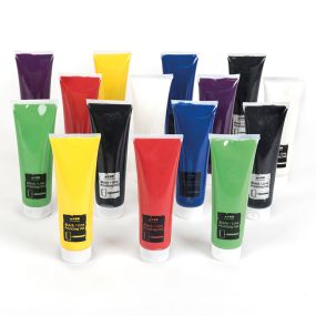 Block Printing Inks Multicoloured