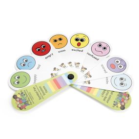 Emotion Faces Fan Single