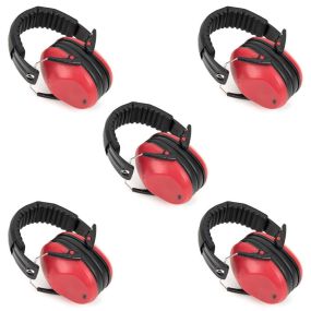 Ear Defenders 5pk Red | Creative Activity