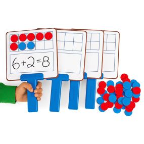 Ten Frame Magnetic Answer Boards - 4pk | Creative Activity
