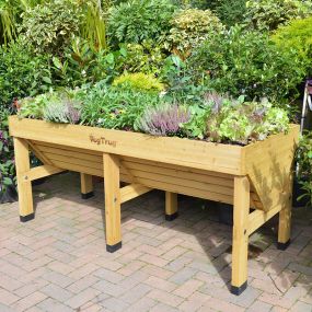Veg Trug Planter Natural Wood Medium | Creative Activity