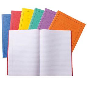 Exercise Book 8x6.5 7mm Square Yellow 48pg pk50