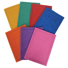 Exercise Book 9x7 10mm Square Blue 48pg pk50