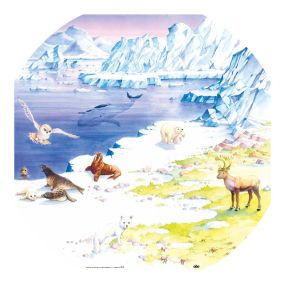 Small World Arctic Frozen World Tuff Tray Mat